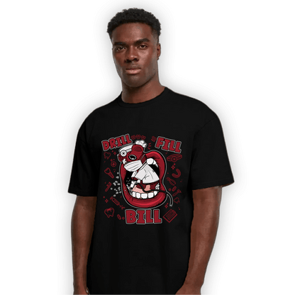 Cherry 12s T Shirt Match BER The Dentist - NastyJamz