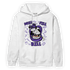 Field Purple 12s Hoodie Match BER The Dentist - NastyJamz