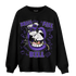 Field Purple 12s Sweatshirt Match BER The Dentist - NastyJamz