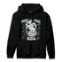 Blue Grey 13s Hoodie Match BER The Dentist - NastyJamz