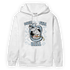 Blue Grey 13s Hoodie Match BER The Dentist - NastyJamz