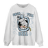 Blue Grey 13s Sweatshirt Match BER The Dentist - NastyJamz