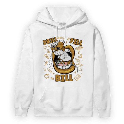 Wheat 13s Hoodie Match BER The Dentist - NastyJamz