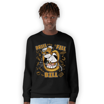 Wheat 13s Sweatshirt Match BER The Dentist - NastyJamz
