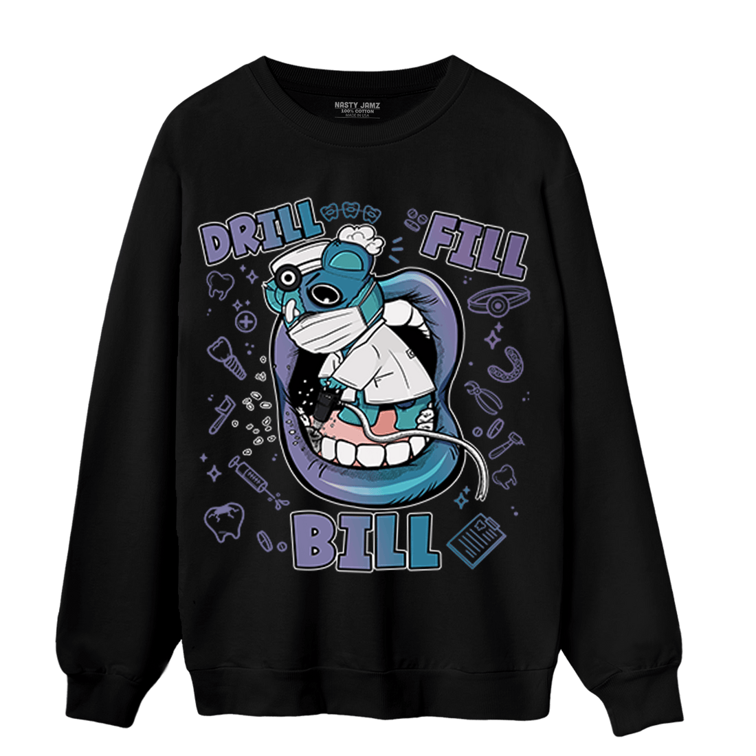 Low Love Letter 14s Sweatshirt Match BER The Dentist - NastyJamz