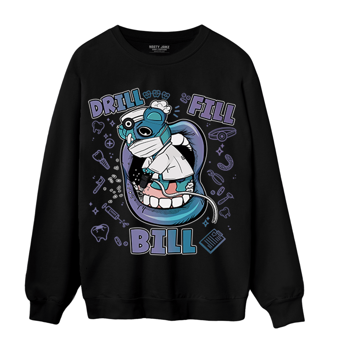 Low Love Letter 14s Sweatshirt Match BER The Dentist - NastyJamz