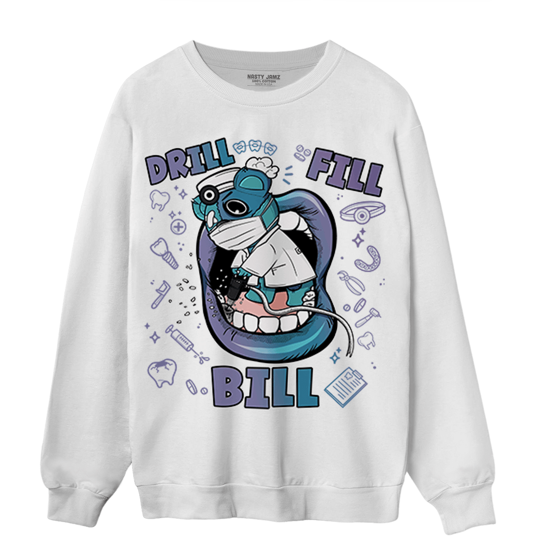 Low Love Letter 14s Sweatshirt Match BER The Dentist - NastyJamz