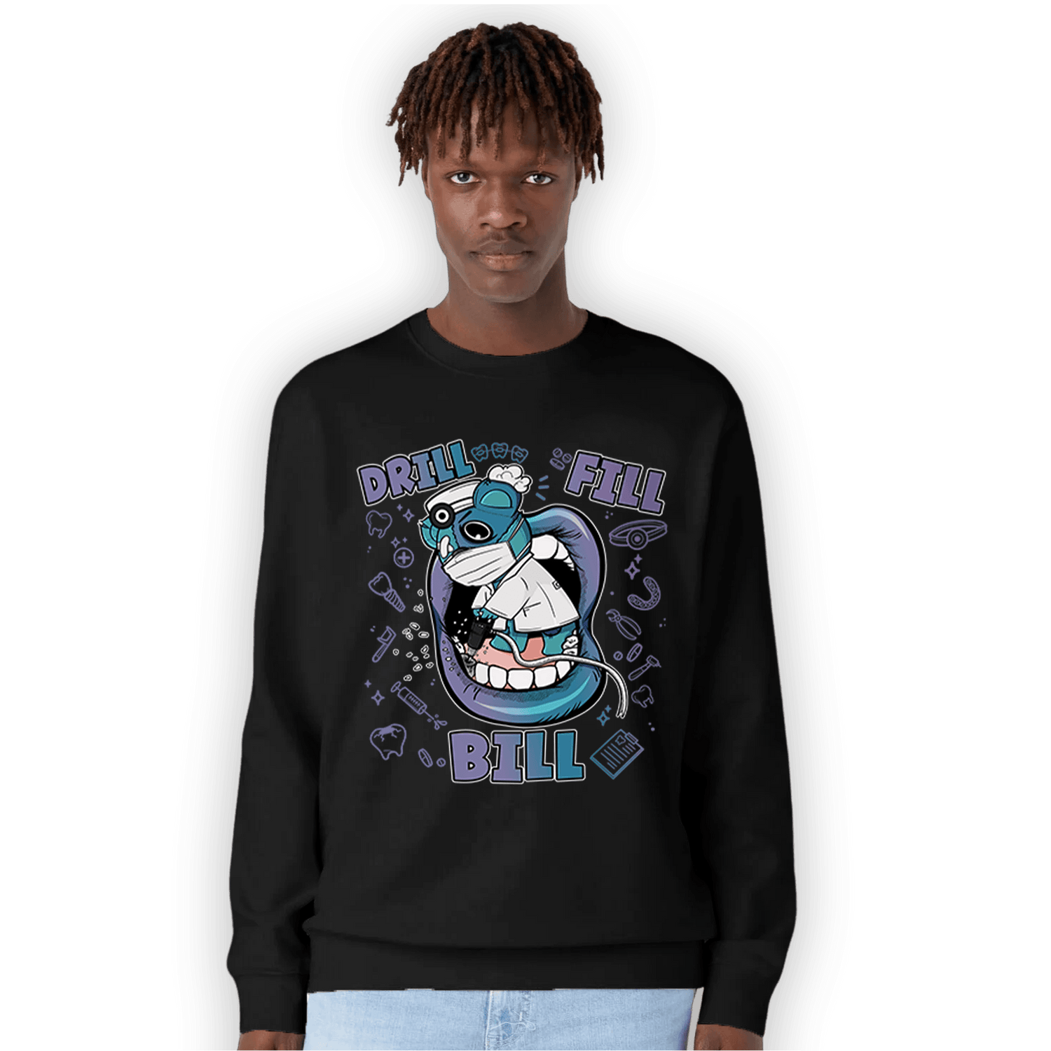 Low Love Letter 14s Sweatshirt Match BER The Dentist - NastyJamz