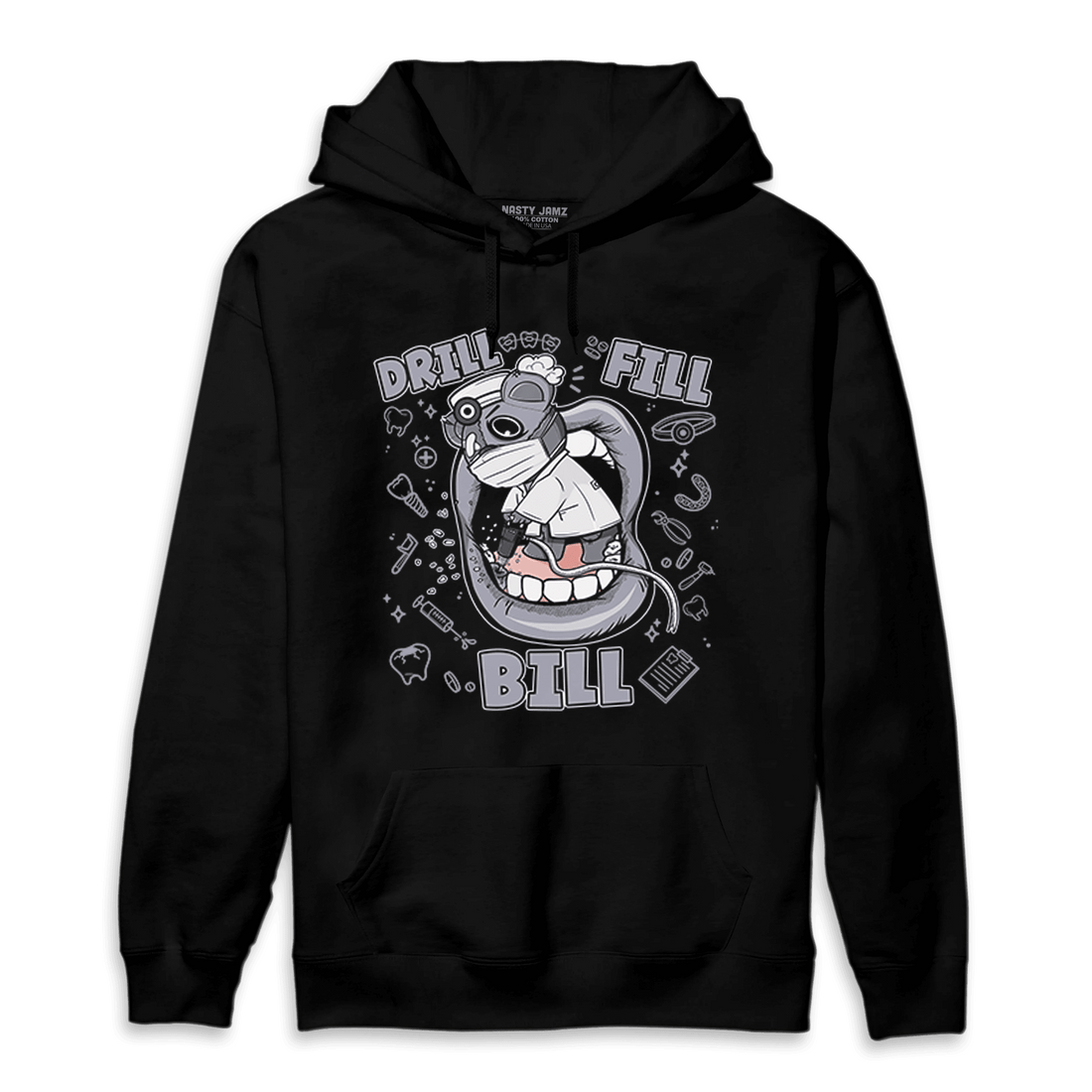 Stealth 14s Hoodie Match BER The Dentist - NastyJamz