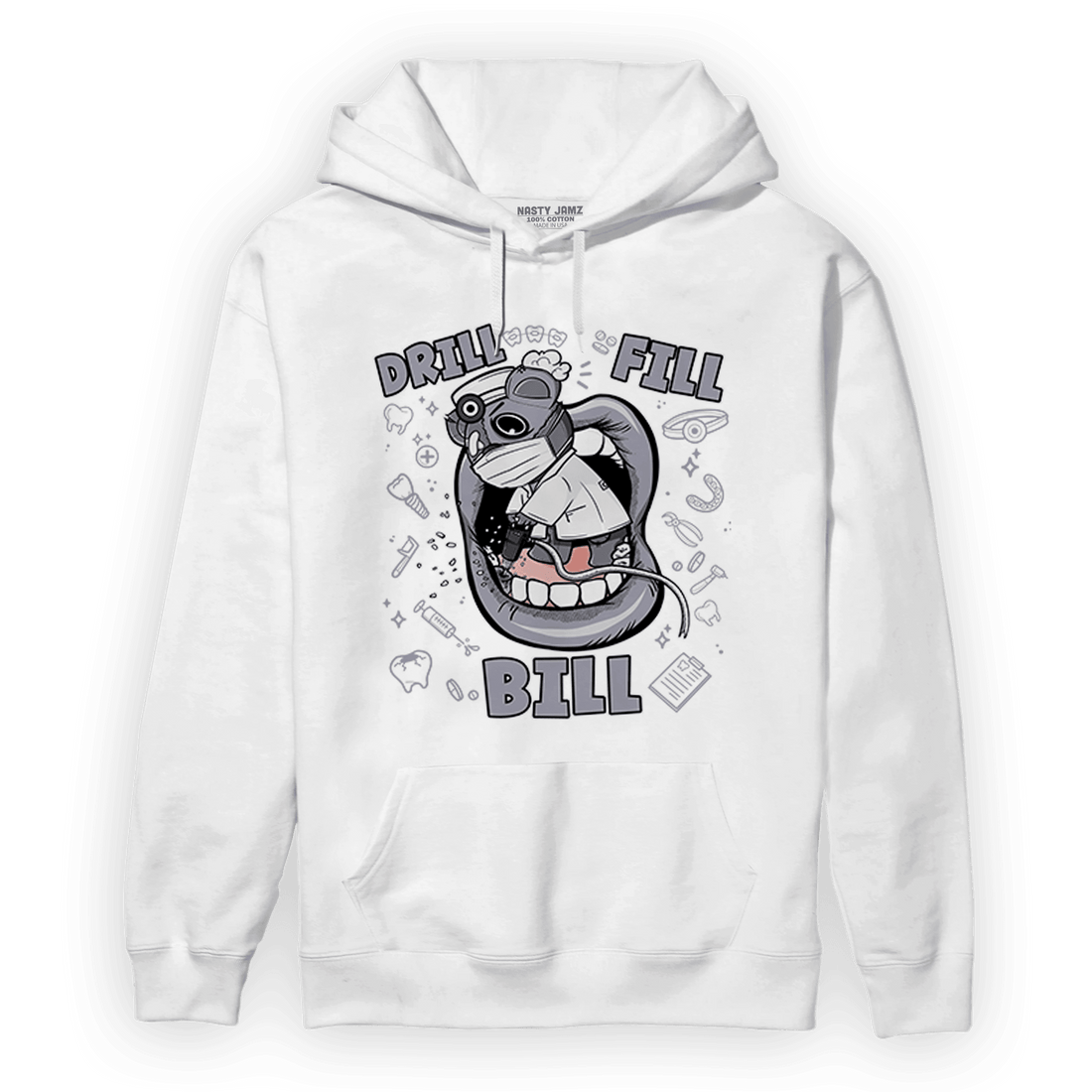Stealth 14s Hoodie Match BER The Dentist - NastyJamz