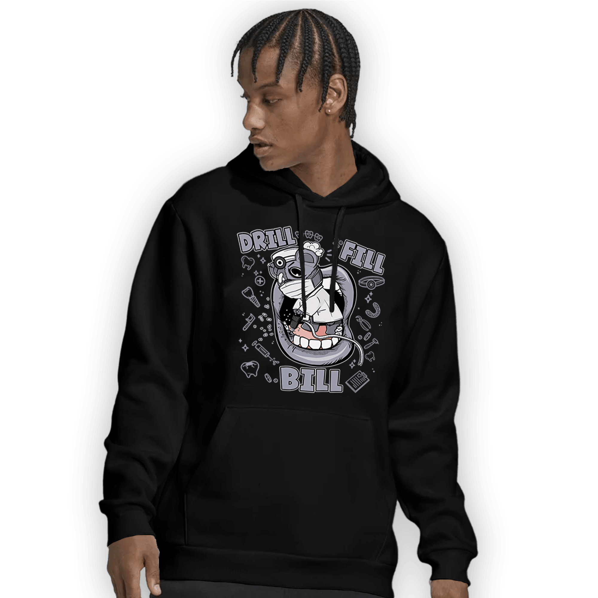Stealth 14s Hoodie Match BER The Dentist - NastyJamz