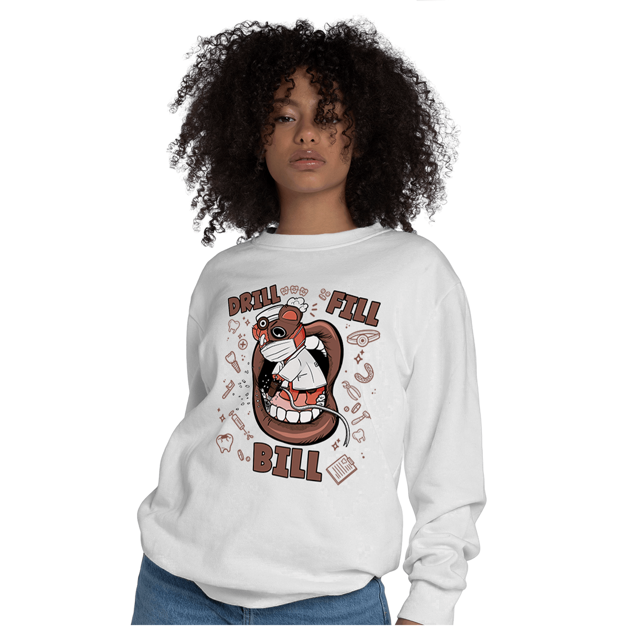 High OG Dusted Clay 1s Sweatshirt Match BER The Dentist - NastyJamz
