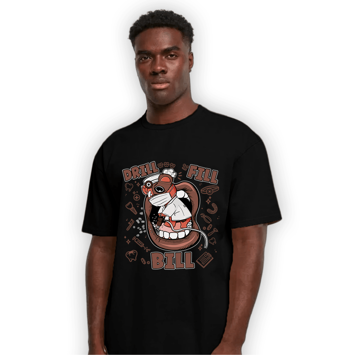 High OG Dusted Clay 1s T Shirt Match BER The Dentist - NastyJamz