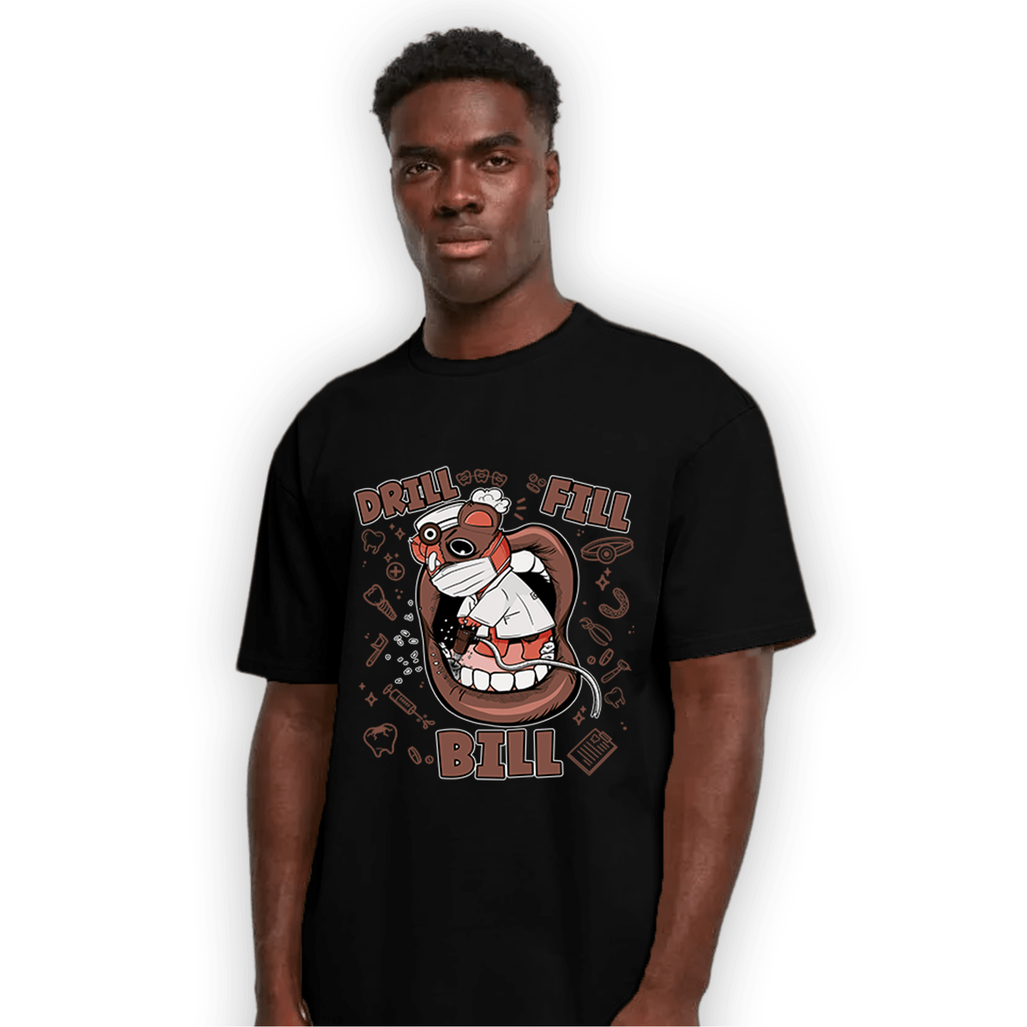 High OG Dusted Clay 1s T Shirt Match BER The Dentist - NastyJamz