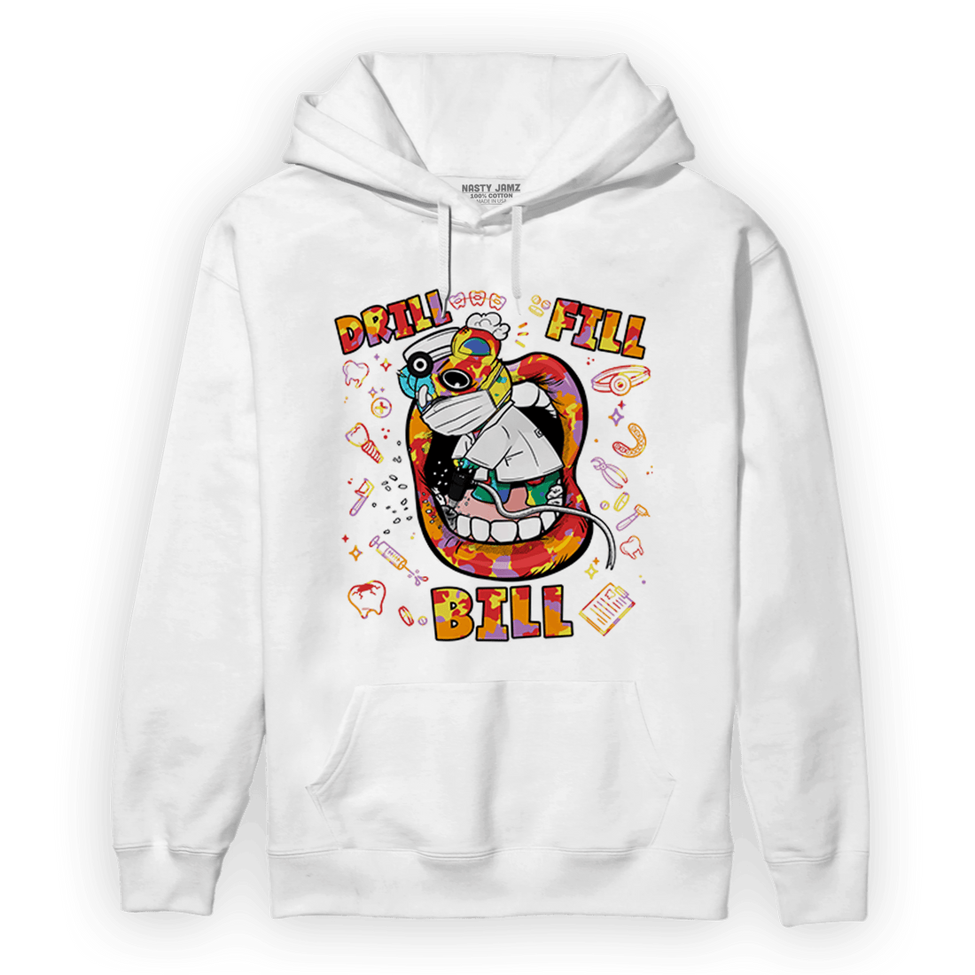 Mid GS Six Championships 1s Hoodie Match BER The Dentist - NastyJamz