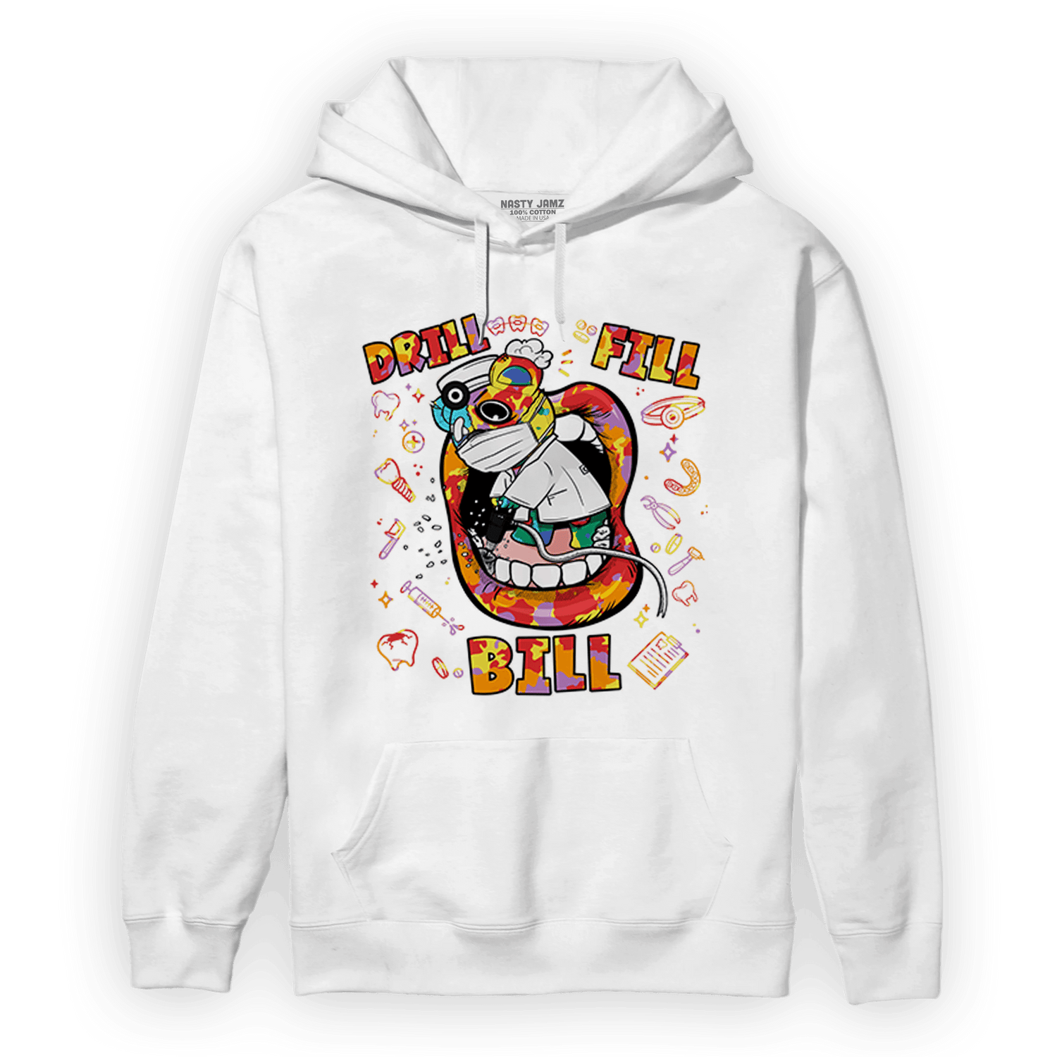 Mid GS Six Championships 1s Hoodie Match BER The Dentist - NastyJamz