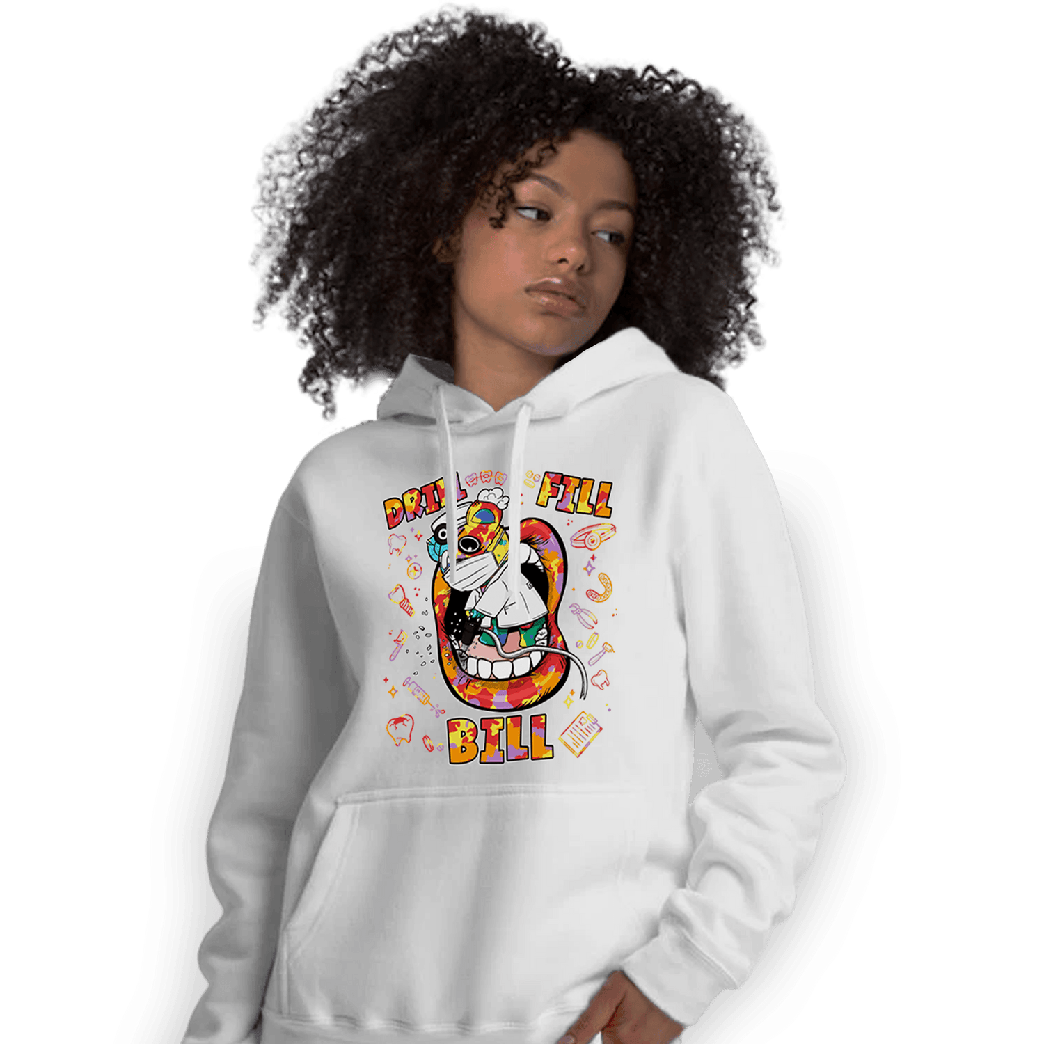 Mid GS Six Championships 1s Hoodie Match BER The Dentist - NastyJamz