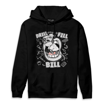 Retro High OG Black White 1s Hoodie Match BER The Dentist - NastyJamz