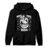 Retro High OG Black White 1s Hoodie Match BER The Dentist - NastyJamz