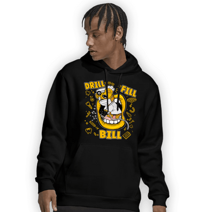 Yellow Ochre 1s Hoodie Match BER The Dentist - NastyJamz