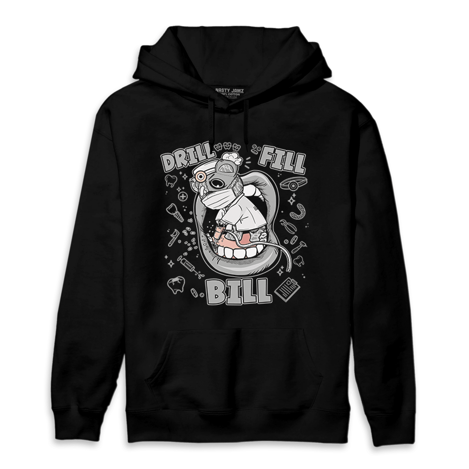Craft Ivory 3s Hoodie Match BER The Dentist - NastyJamz