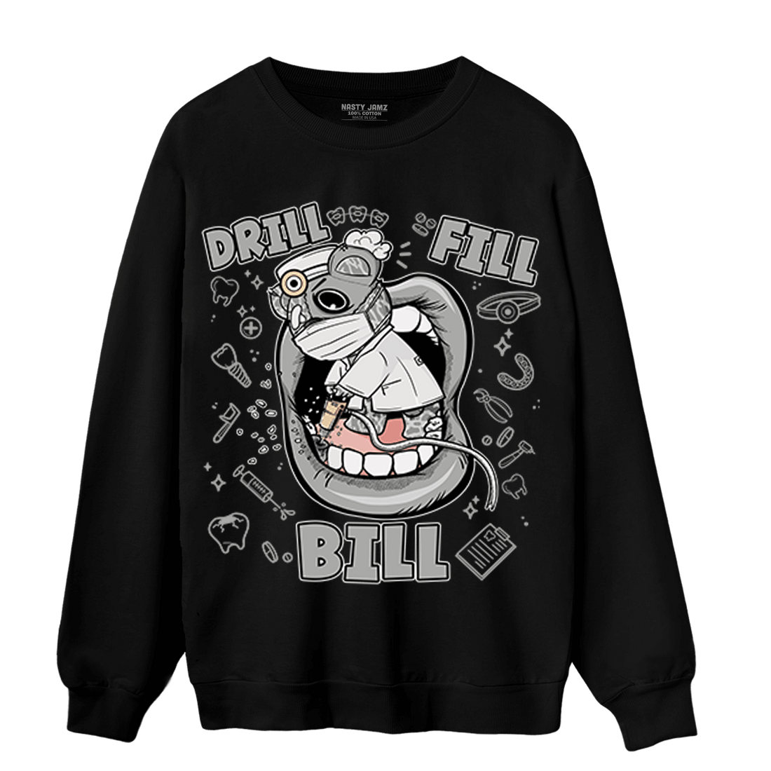 Craft Ivory 3s Sweatshirt Match BER The Dentist - NastyJamz