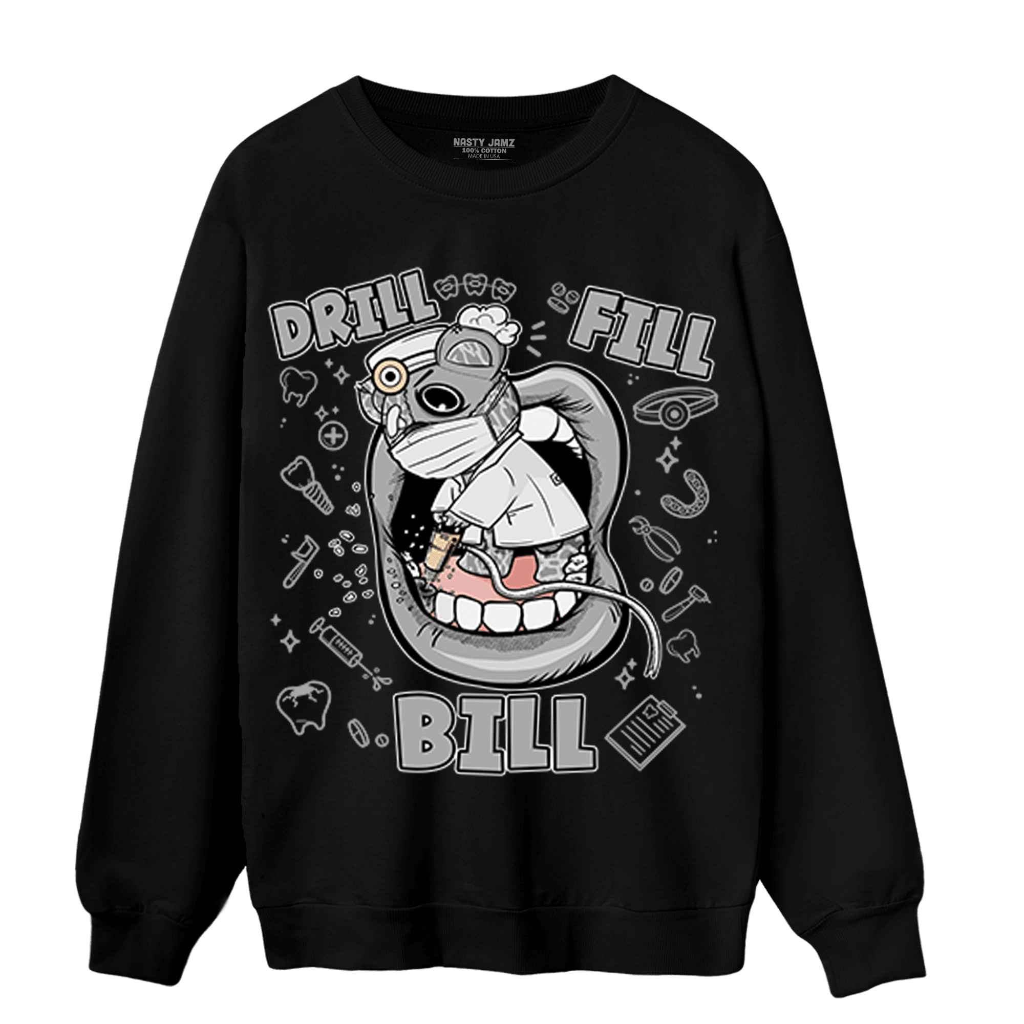 Craft Ivory 3s Sweatshirt Match BER The Dentist - NastyJamz