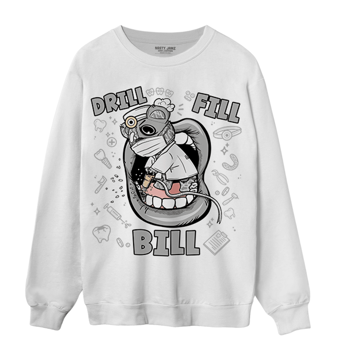 Craft Ivory 3s Sweatshirt Match BER The Dentist - NastyJamz