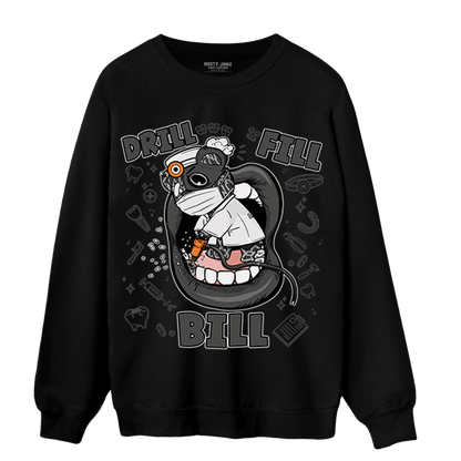 Fear Pack 3s Sweatshirt Match BER The Dentist - NastyJamz