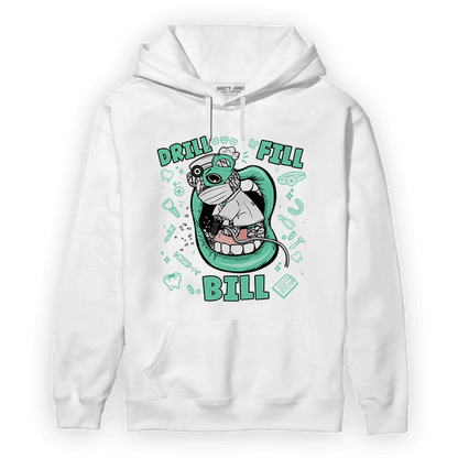 Green Glow 3s Hoodie Match BER The Dentist - NastyJamz