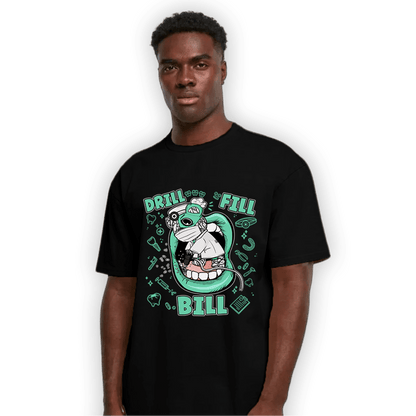 Green Glow 3s T Shirt Match BER The Dentist - NastyJamz