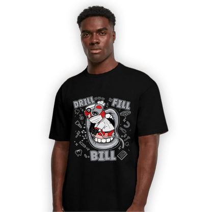 Bred Reimagined 4s T Shirt Match BER The Dentist - NastyJamz