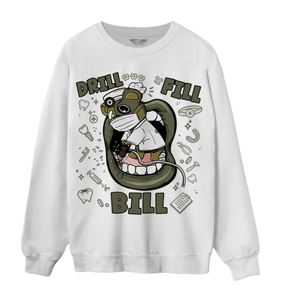 SE Craft Medium Olive 4s Sweatshirt Match BER The Dentist - NastyJamz