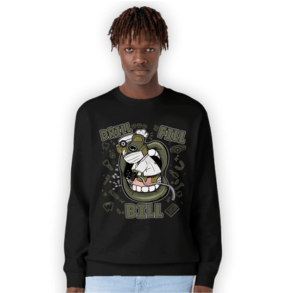 SE Craft Medium Olive 4s Sweatshirt Match BER The Dentist - NastyJamz