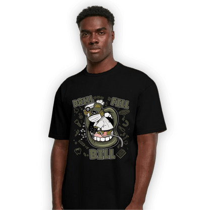 SE Craft Medium Olive 4s T Shirt Match BER The Dentist - NastyJamz