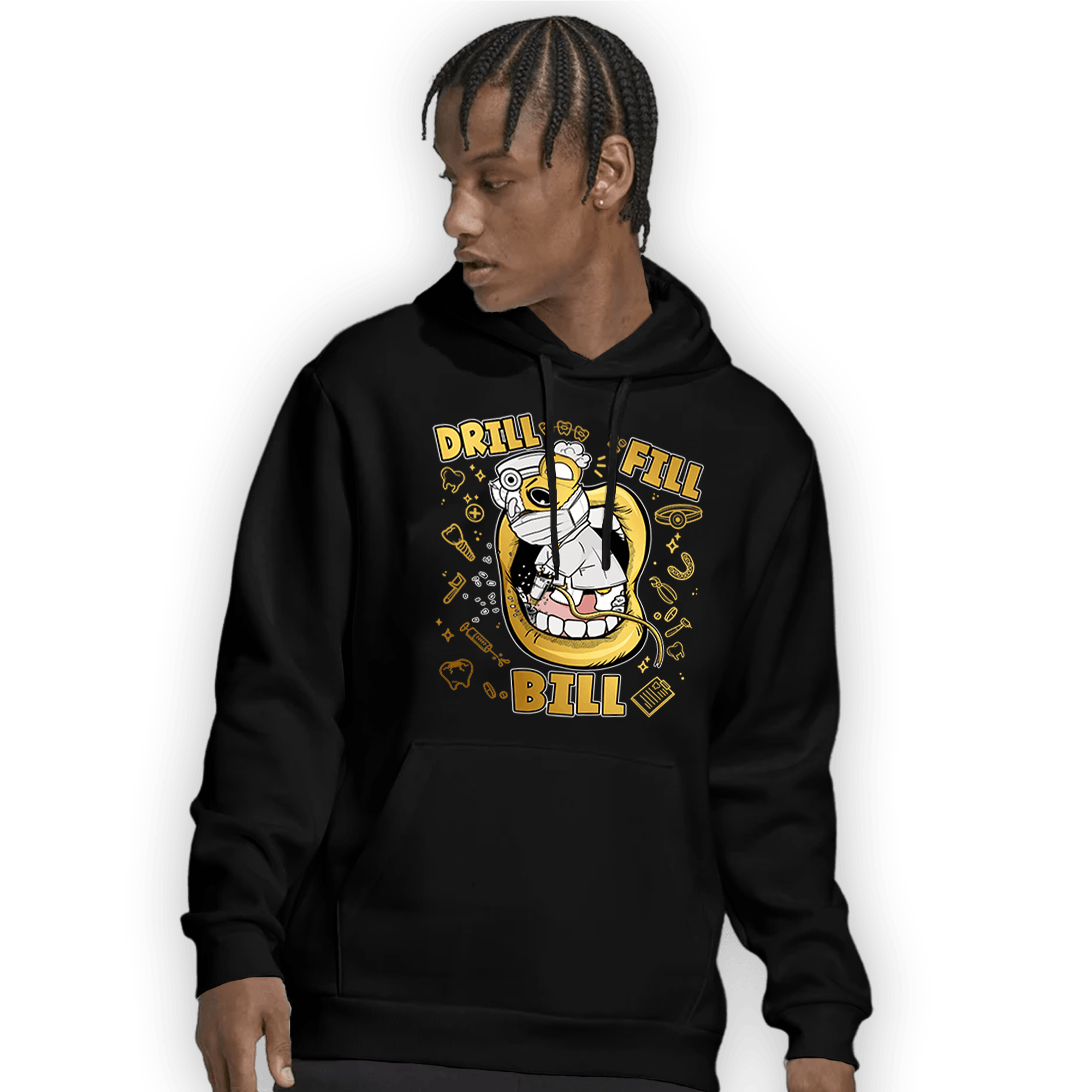 Sail 4s Hoodie Match BER The Dentist - NastyJamz