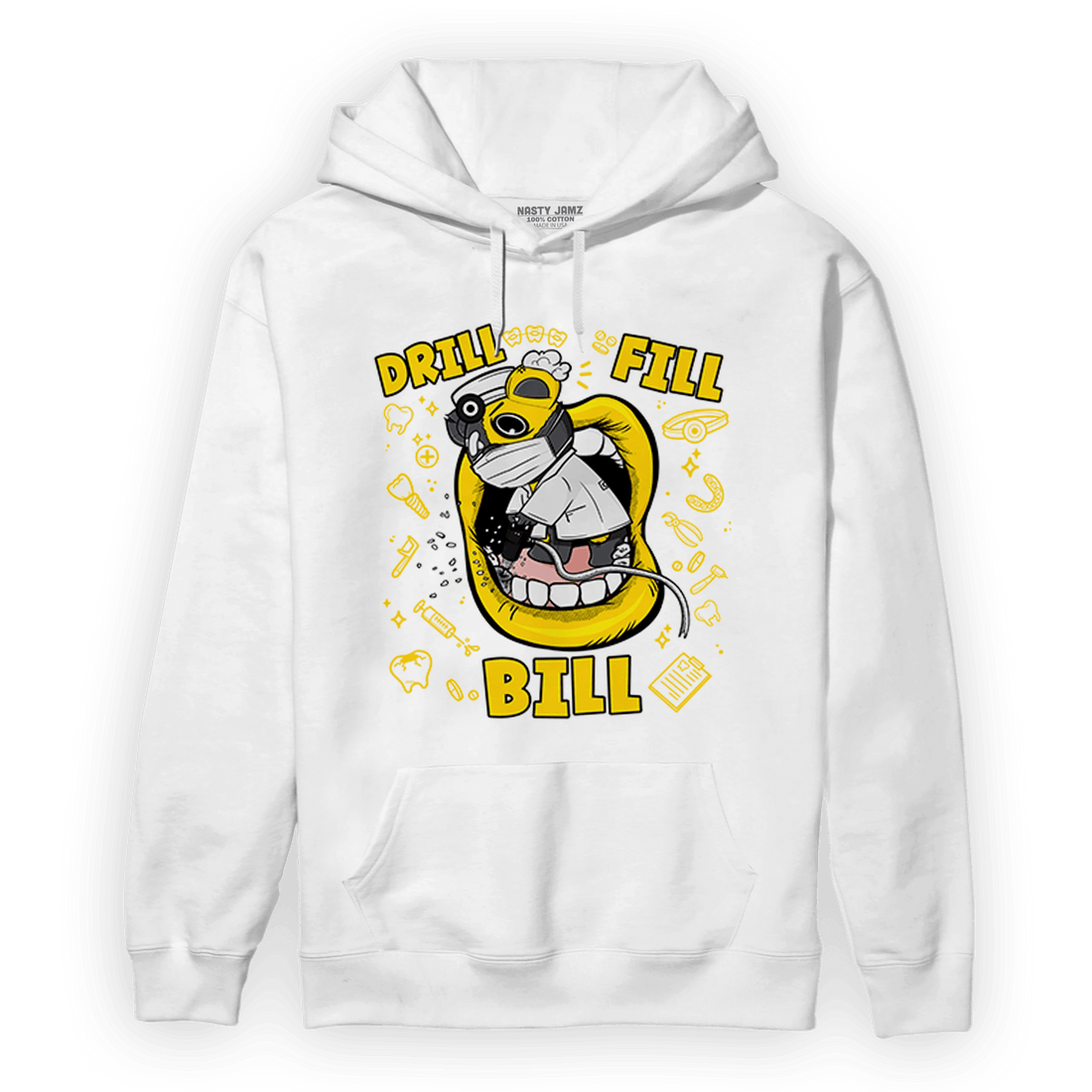 Thunder 4s Hoodie Match BER The Dentist - NastyJamz