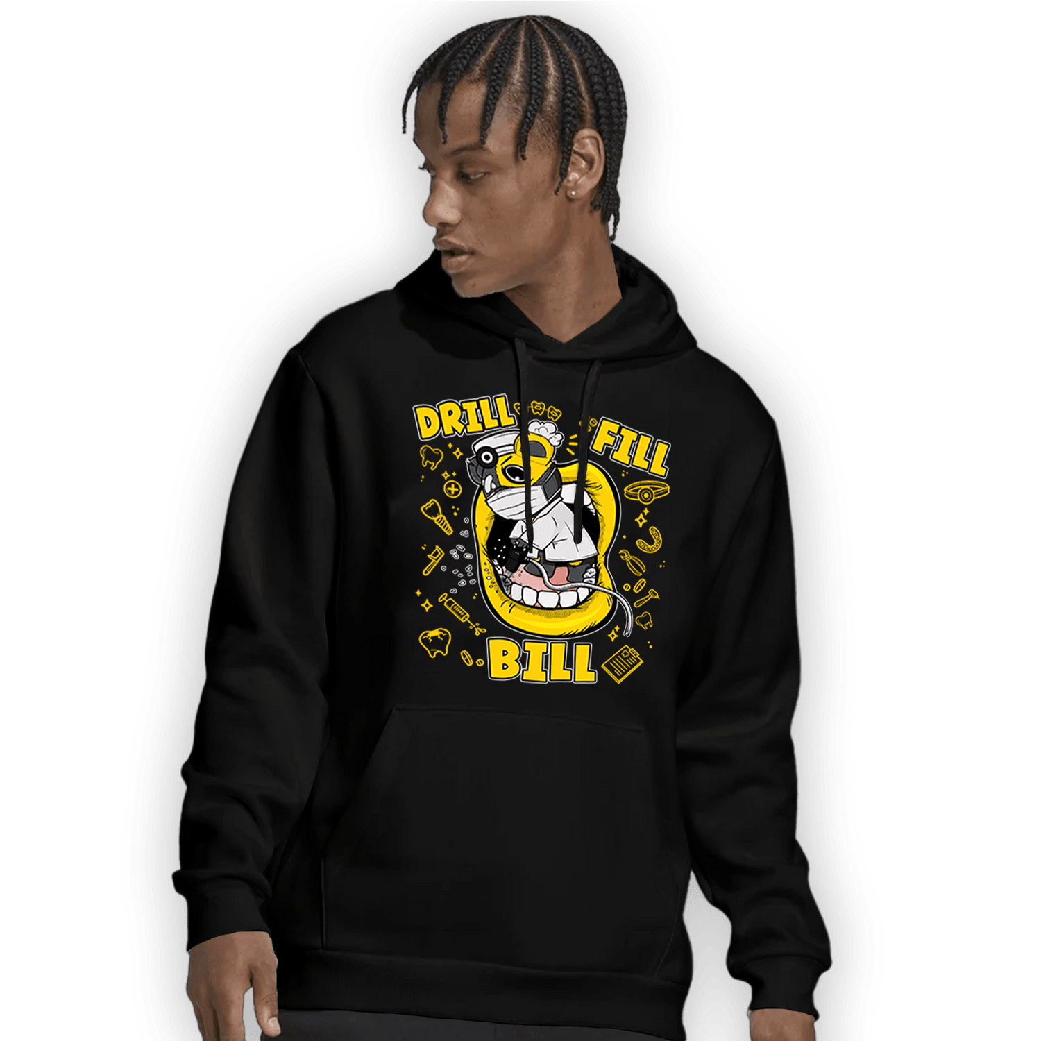 Thunder 4s Hoodie Match BER The Dentist - NastyJamz