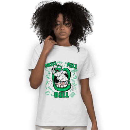 Lucky Green 5s T Shirt Match BER The Dentist - NastyJamz