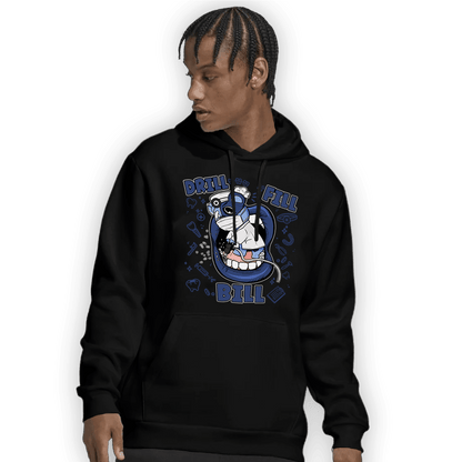 Midnight Navy 5s Hoodie Match BER The Dentist - NastyJamz