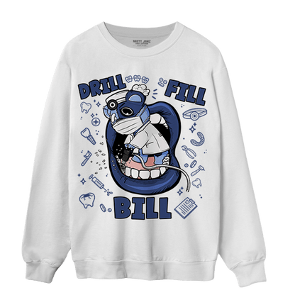 Midnight Navy 5s Sweatshirt Match BER The Dentist - NastyJamz