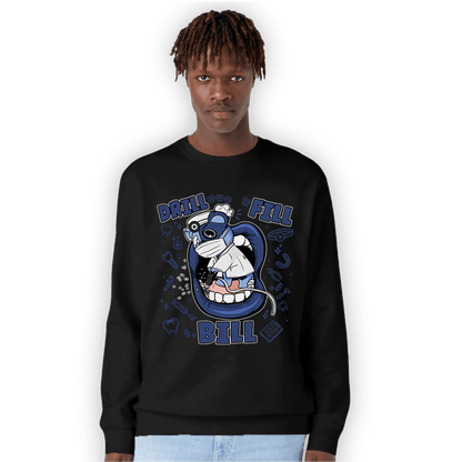 Midnight Navy 5s Sweatshirt Match BER The Dentist - NastyJamz