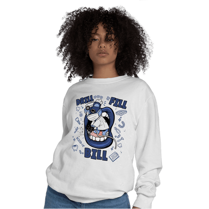 Midnight Navy 5s Sweatshirt Match BER The Dentist - NastyJamz