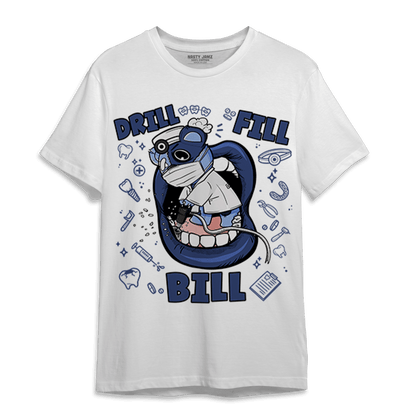 Midnight Navy 5s T Shirt Match BER The Dentist - NastyJamz