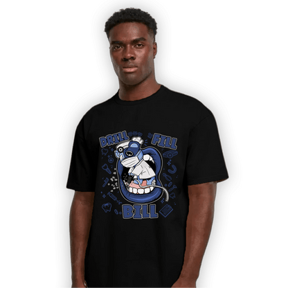 Midnight Navy 5s T Shirt Match BER The Dentist - NastyJamz