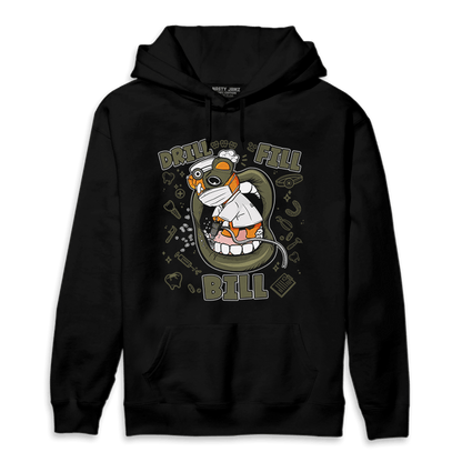 Olive 5s Hoodie Match BER The Dentist - NastyJamz
