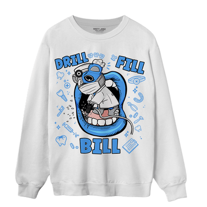 University Blue 5s Sweatshirt Match BER The Dentist - NastyJamz