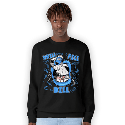 University Blue 5s Sweatshirt Match BER The Dentist - NastyJamz