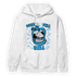 Powder Blue 9s Hoodie Match BER The Dentist - NastyJamz