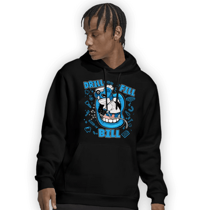 Powder Blue 9s Hoodie Match BER The Dentist - NastyJamz